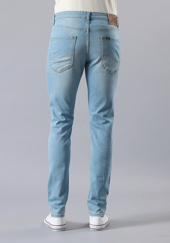 JEANS MALONE SKINNY TIRO MEDIO AZUL CLARO - 2