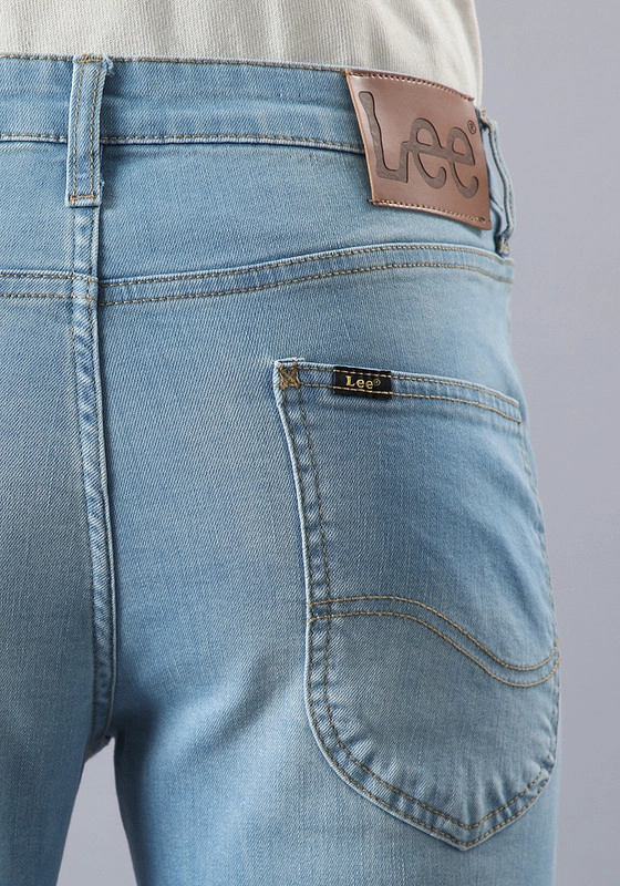 JEANS MALONE SKINNY TIRO MEDIO AZUL CLARO - 4