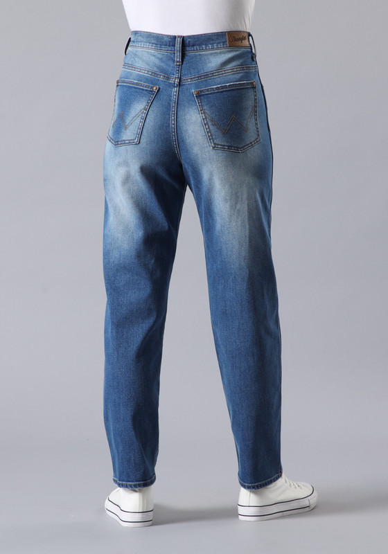 JEANS MOM TIRO ALTO AZUL MEDIO - 2
