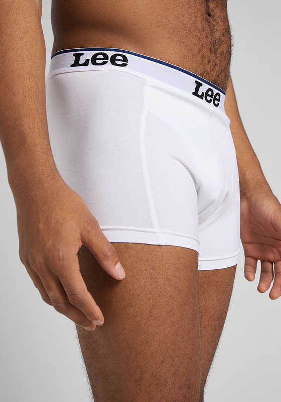 PACK 2 BOXER LEE AZUL Y BLANCO - 4