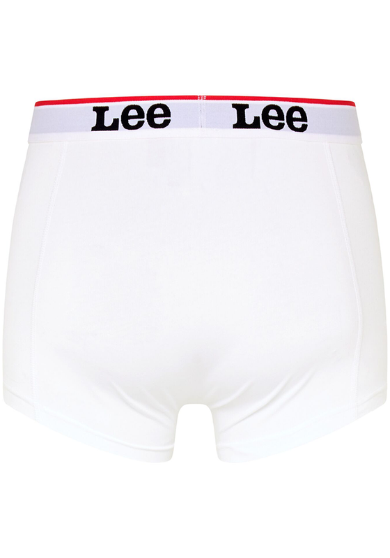 PACK 2 BOXER LEE ROJO Y BLANCO - 1
