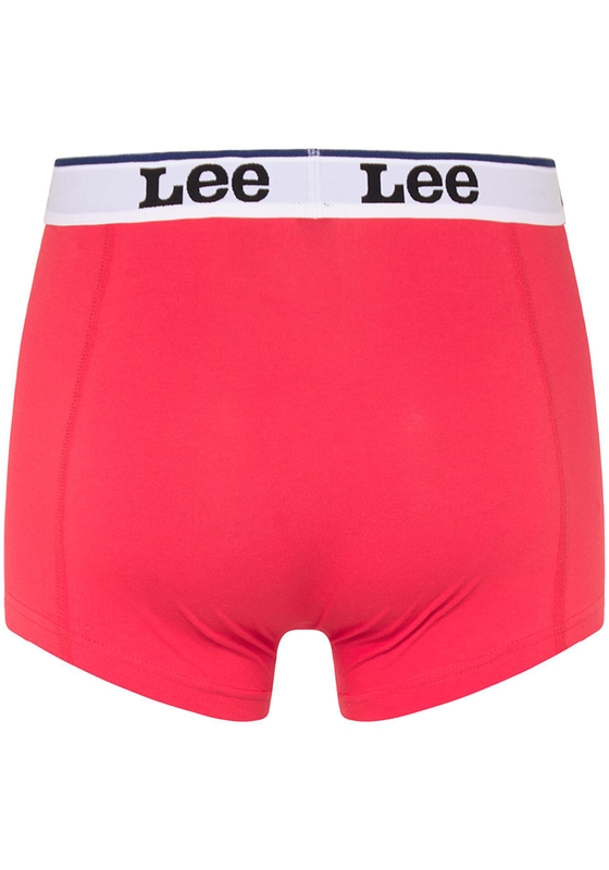 PACK 2 BOXER LEE ROJO Y BLANCO - 2