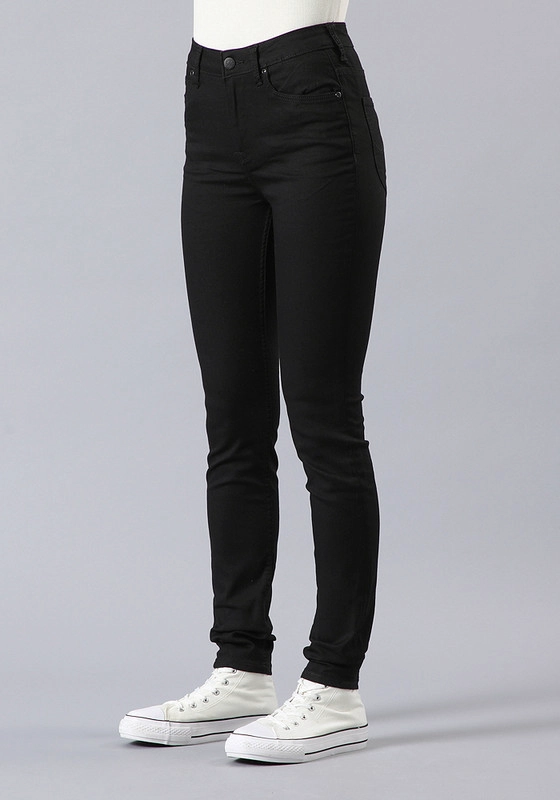 JEANS SCARLETT HIGH SKINNY FIT NEGRO - 1