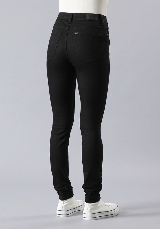 JEANS SCARLETT HIGH SKINNY FIT NEGRO - 2