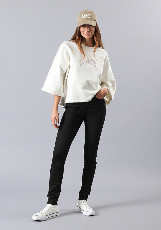 JEANS SCARLETT HIGH SKINNY FIT NEGRO - 3