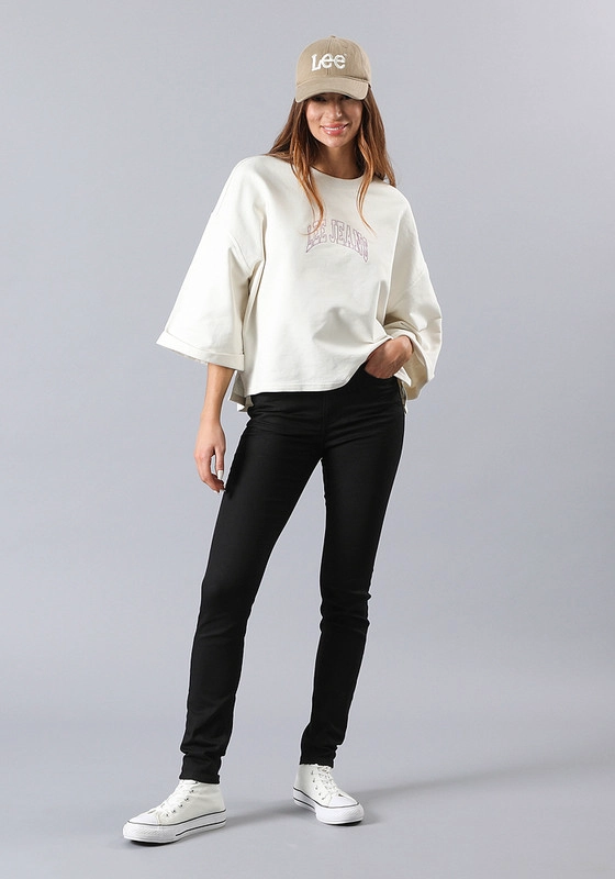 JEANS SCARLETT HIGH SKINNY FIT NEGRO - 3