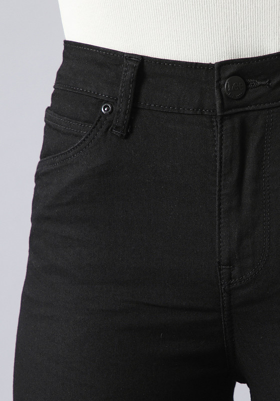 JEANS SCARLETT HIGH SKINNY FIT NEGRO - 4