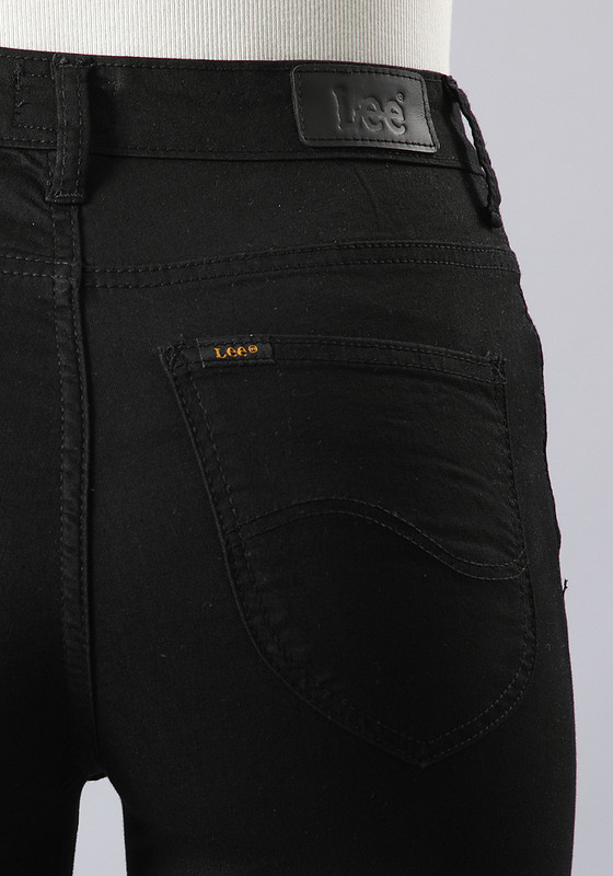 JEANS SCARLETT HIGH SKINNY FIT NEGRO - 5