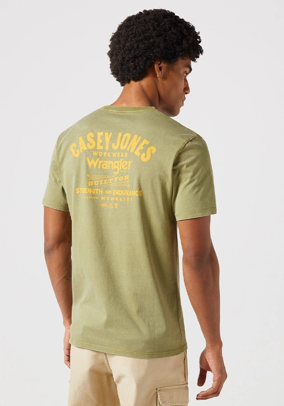 POLERA REGULAR FIT CASEY JONES TEE VERDE - 2
