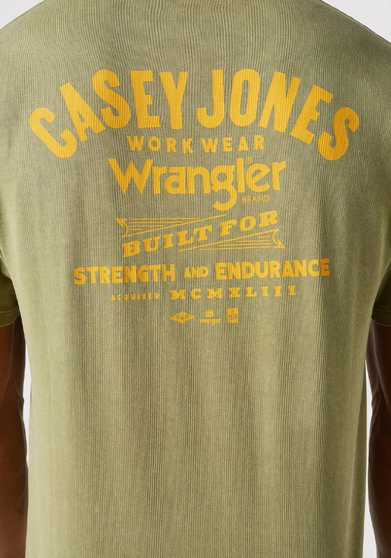 POLERA REGULAR FIT CASEY JONES TEE VERDE - 5