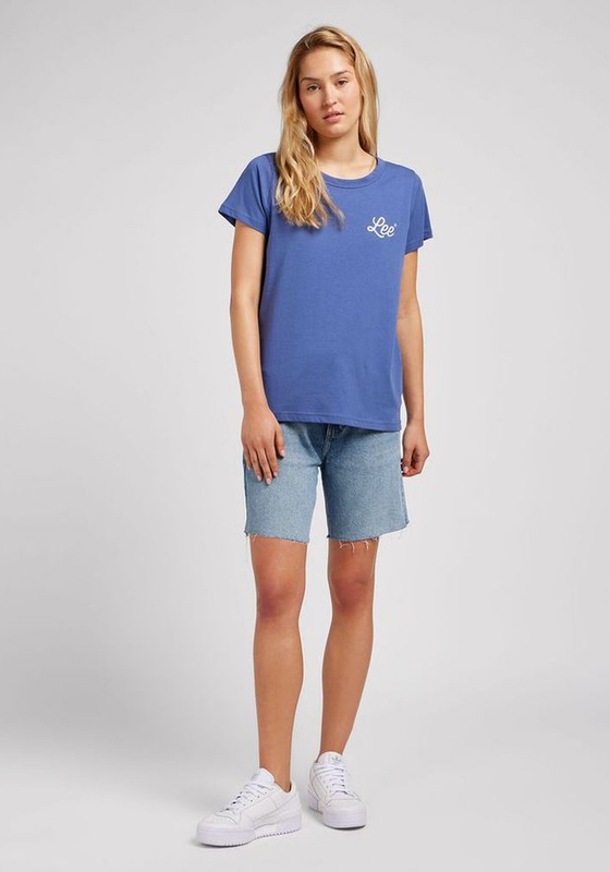 POLERA REGULAR FIT GRAPHIC BEACH TEE AZUL - 3
