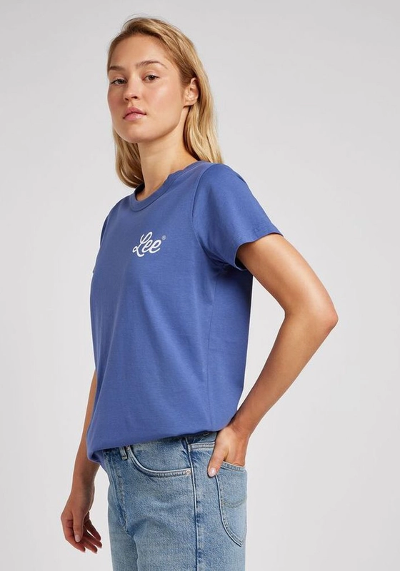 POLERA REGULAR FIT GRAPHIC BEACH TEE AZUL - 4