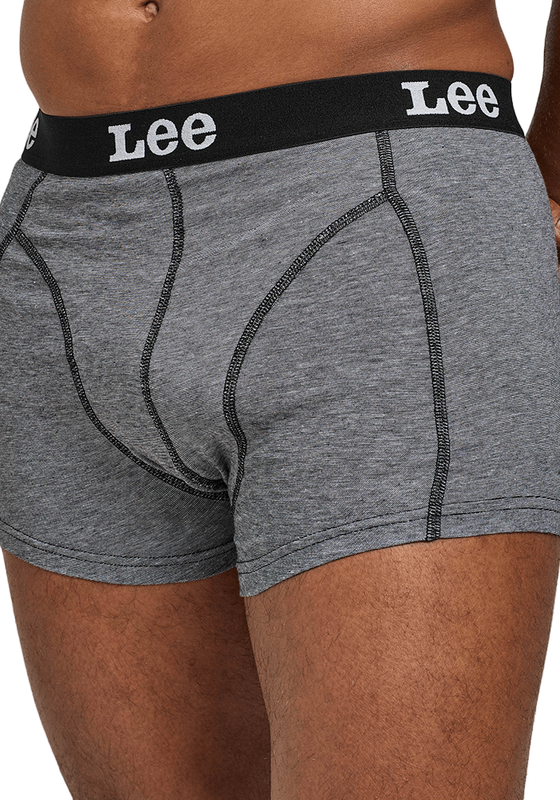 PACK 2 BOXER LEE NEGRO Y GRIS - 4