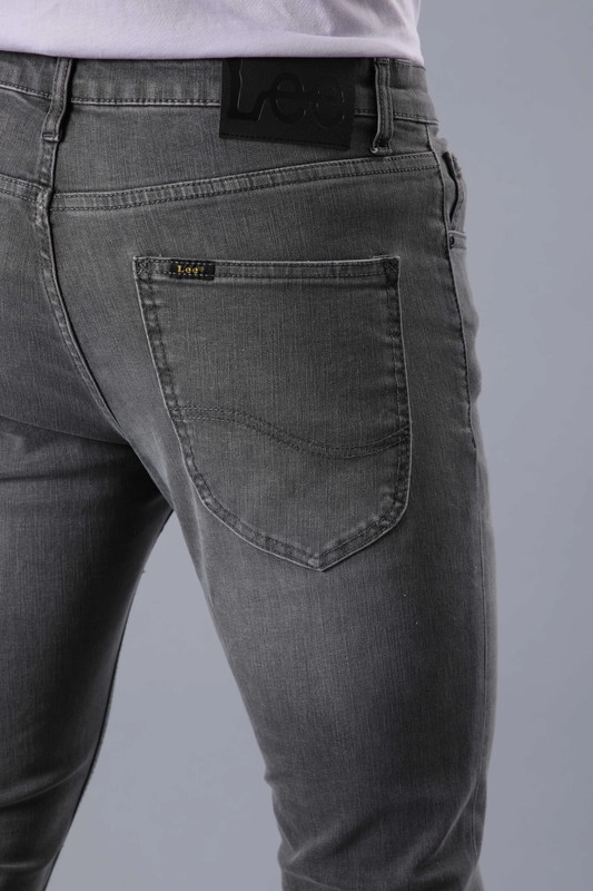 JEANS MALONE SKINNY TIRO MEDIO FIT GRIS - 4