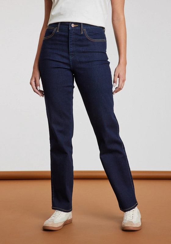 JEANS MUJER  STRAIGHT INDIGO - 1