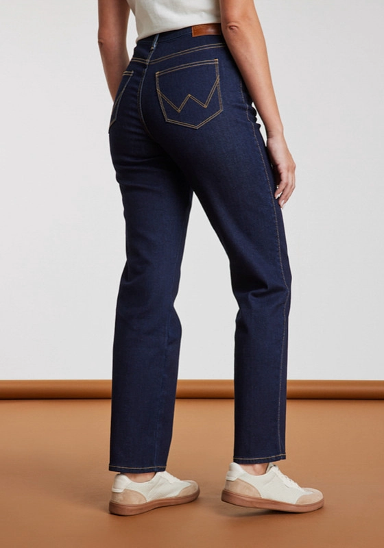 JEANS MUJER  STRAIGHT INDIGO - 2