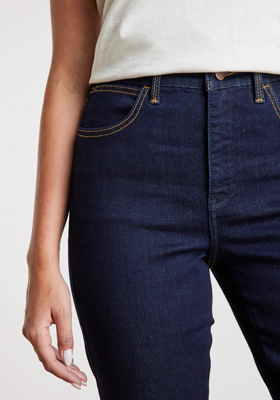 JEANS MUJER  STRAIGHT INDIGO - 4