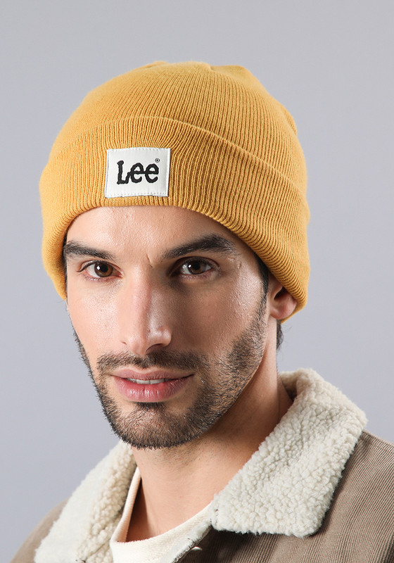 GORRO HOMBRE WORKWEAR BEANIE OCRE - 2
