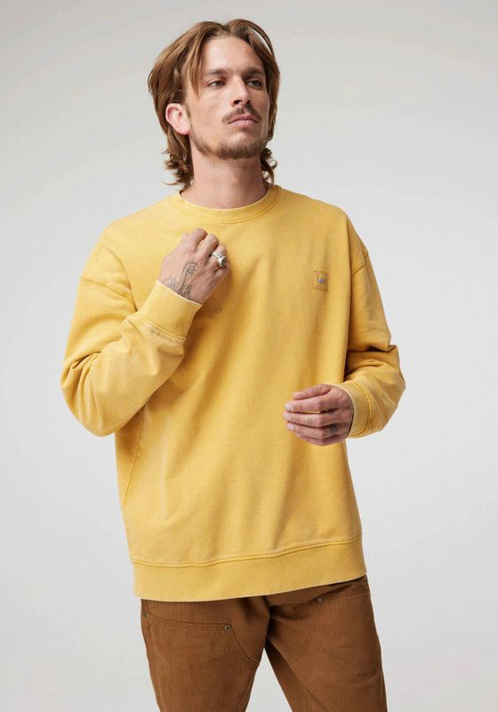 POLERON HOMBRE LOOSE FIT YELLOW VINTAGE - 1