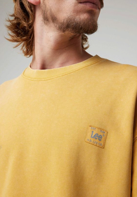 POLERON HOMBRE LOOSE FIT YELLOW VINTAGE - 2
