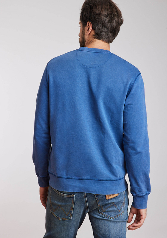 POLERON HOMBRE GRAPHIC ACID SWEATSHIRT INDIGO ACID - 3