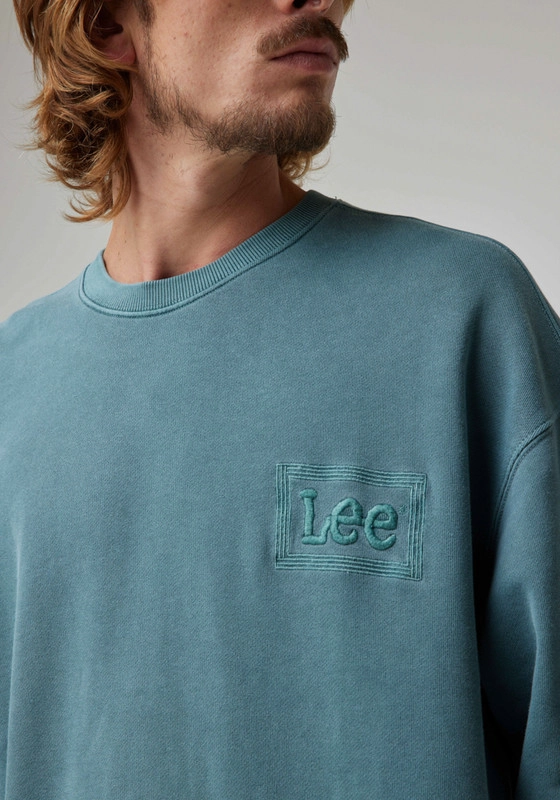 POLERÓN HOMBRE LOOSE FIT CORE SWEATSHIRT EVERGREEN - 2