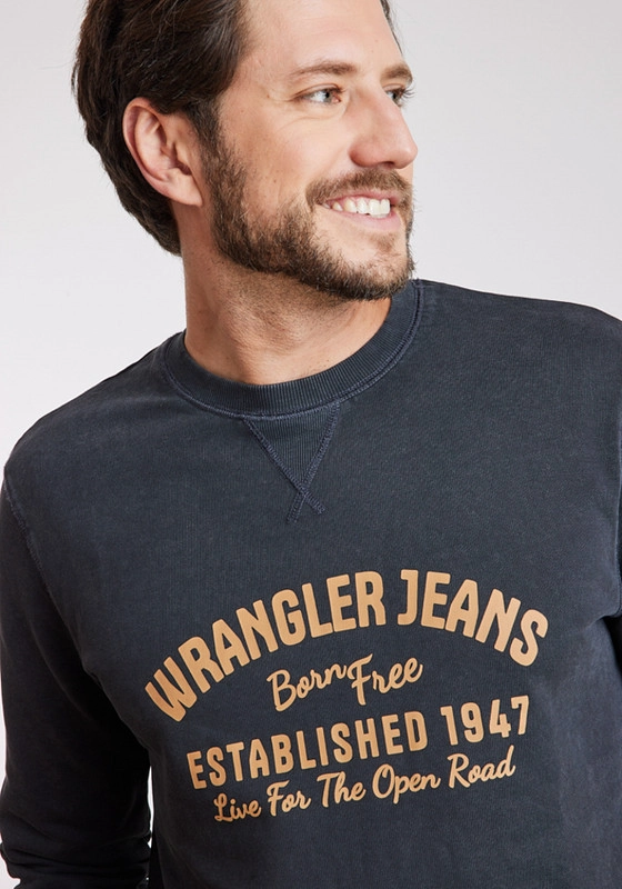 POLERON HOMBRE GRAPHIC ACID SWEATSHIRT GREEN DUSTY - 2