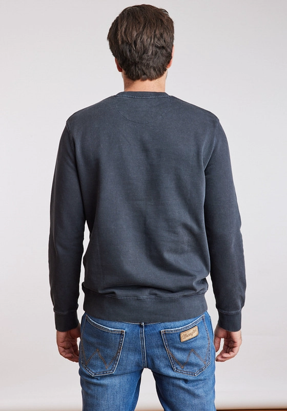POLERON HOMBRE GRAPHIC ACID SWEATSHIRT GREEN DUSTY - 3