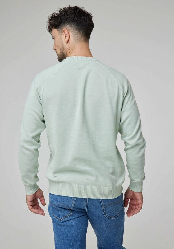 SWEATER HOMBRE REGULAR FIT  SOFT SAGE - 2