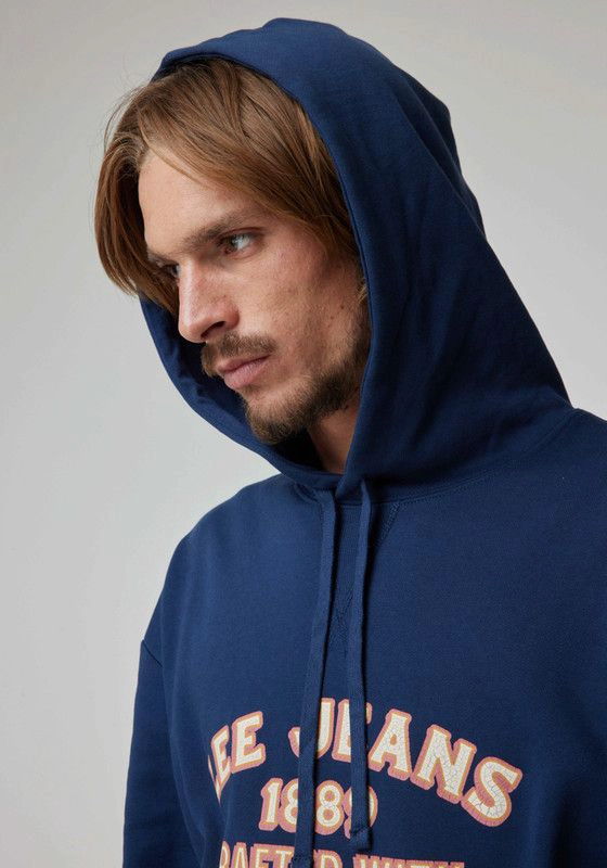 POLERON HOMBRE LOOSE FIT NAVY - 4