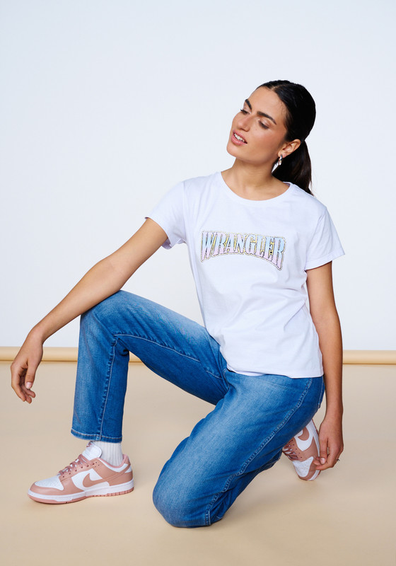 POLERAS MUJER  POLERA GRAPHIC LOGO WHITE - 2