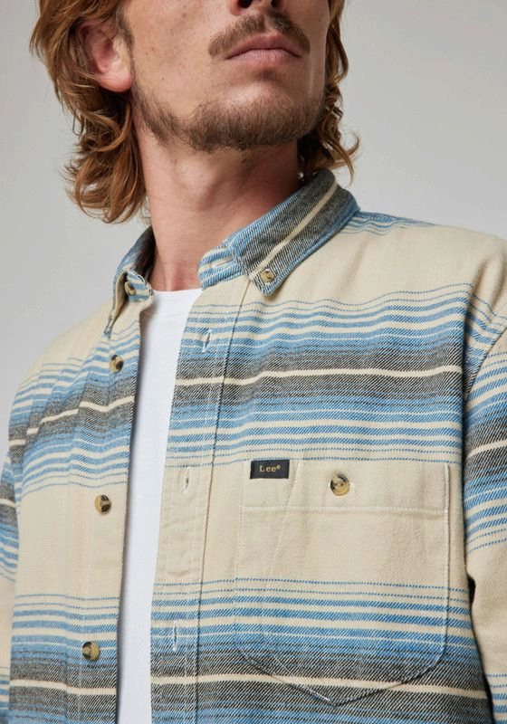 CAMISA HOMBRE  LS RIVETED SHIRT RELAXED FIT - 3