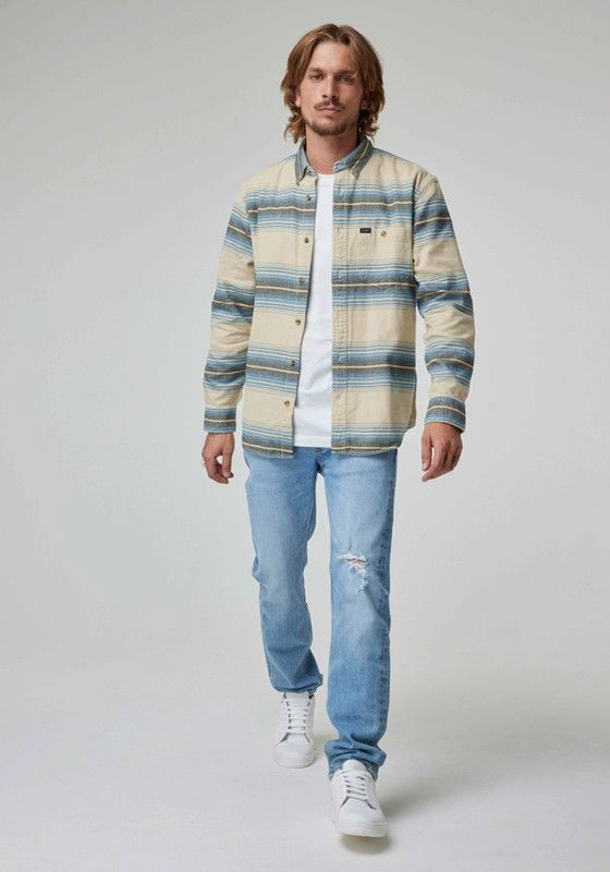 CAMISA HOMBRE  LS RIVETED SHIRT RELAXED FIT - 4