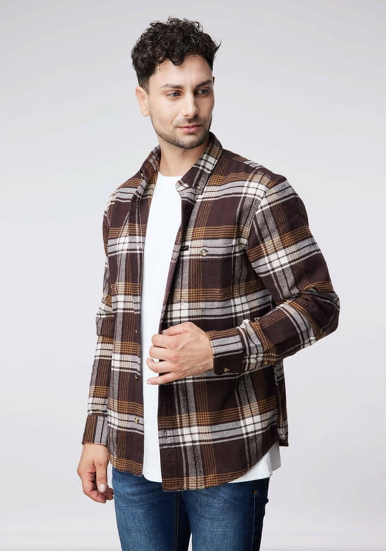 CAMISA HOMBRE LS RIVETED SHIRT RELAXED FIT - 1