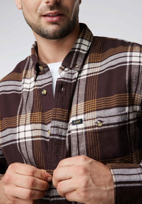 CAMISA HOMBRE  LS RIVETED SHIRT RELAXED FIT - 3