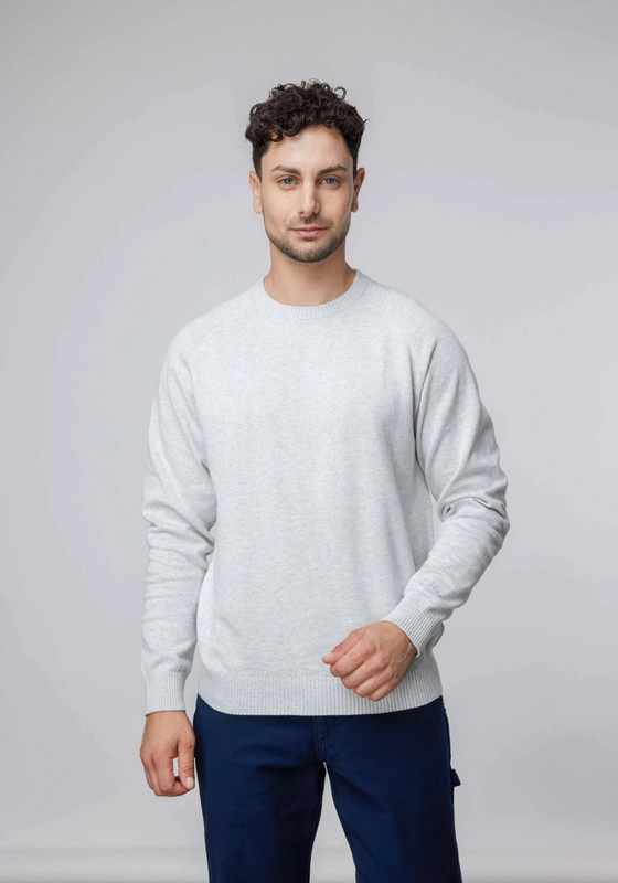 SWEATER HOMBRE REGULAR FIT  SHARP GREY MELE - 1