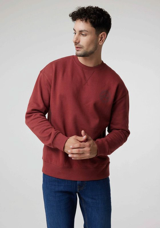 POLERON HOMBRE  LS CREW SWS ORIGINAL BRICK - 1