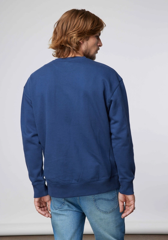 POLERON HOMBRE  PLAIN CREW SWS  LEE NAVY - 3