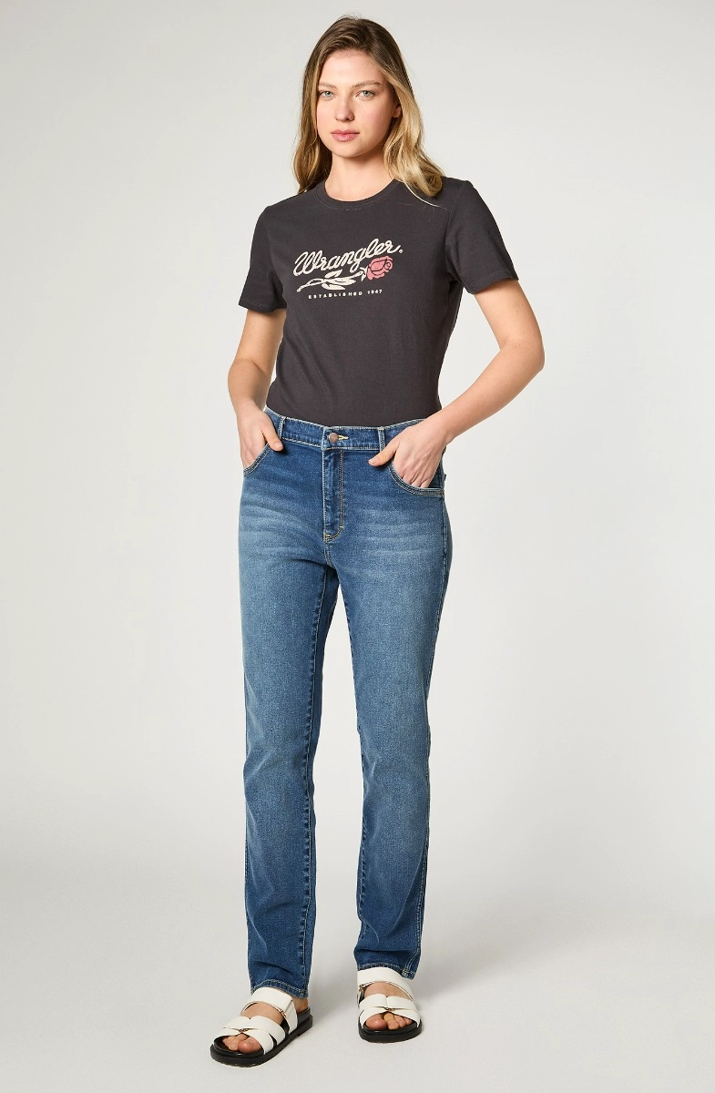 JEANS MUJER WALKER DENIM BLUE - 4