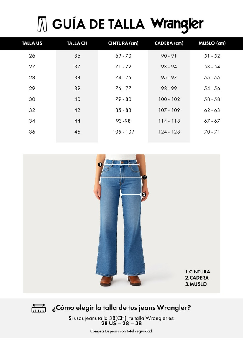 JEANS MUJER WALKER DENIM BLUE - 5