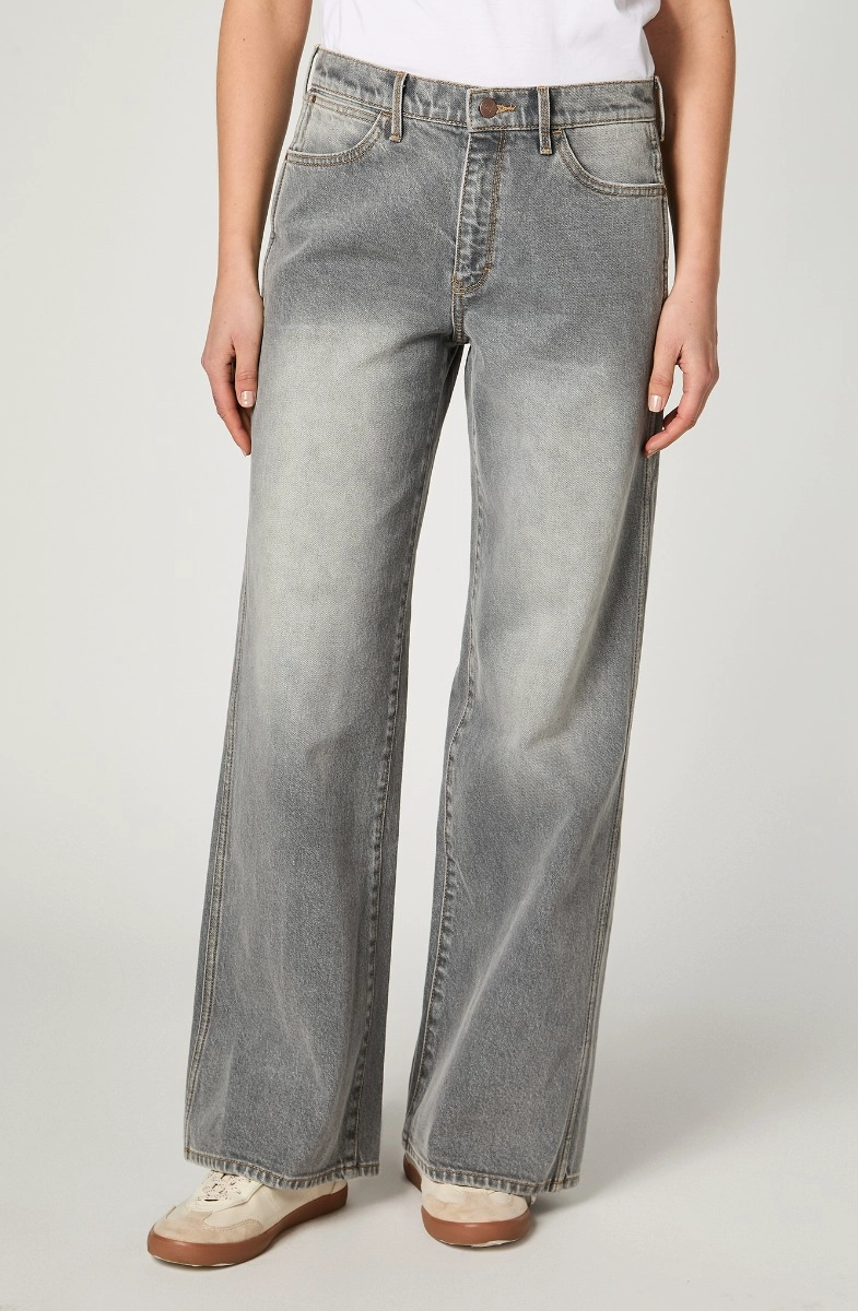 JEANS MUJER WORLD WIDE GREY - 1