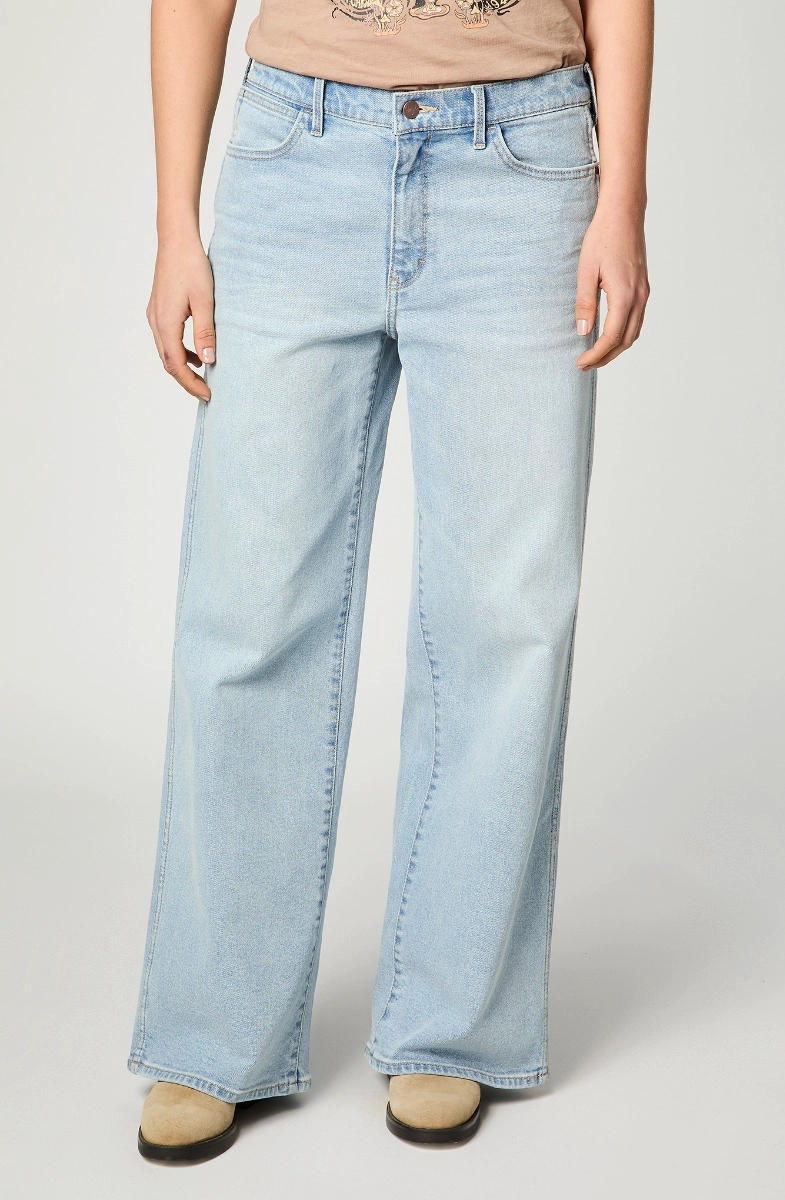 JEANS MUJER WORLD WIDE BLUE ICE - 1
