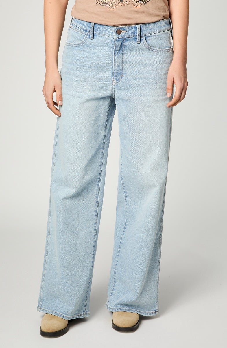 JEANS MUJER WORLD WIDE BLUE ICE - 1