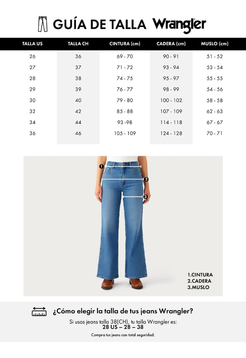 JEANS MUJER WORLD WIDE BLUE ICE - 5