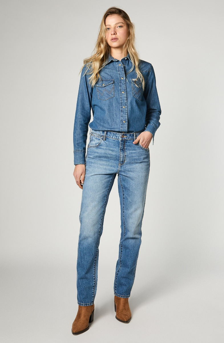 JEANS MUJER WALKER LIGHT BLUE - 4