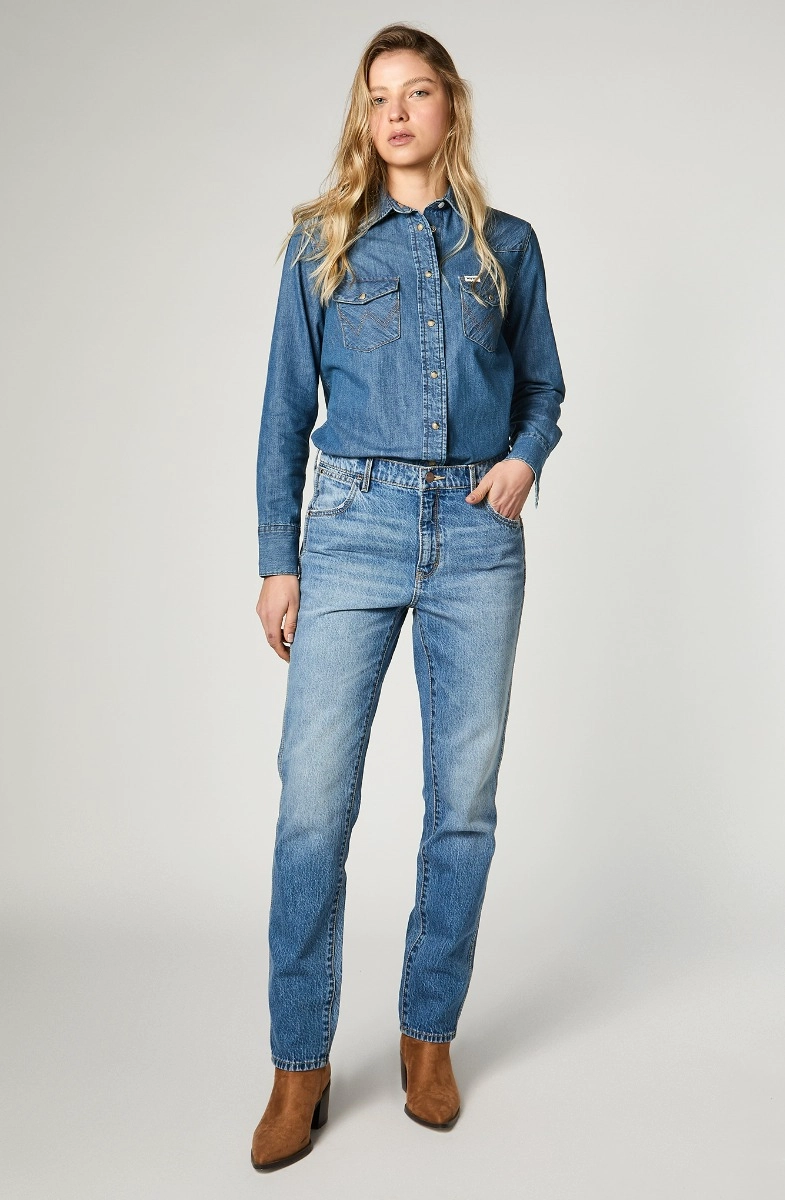 JEANS MUJER WALKER LIGHT BLUE - 4