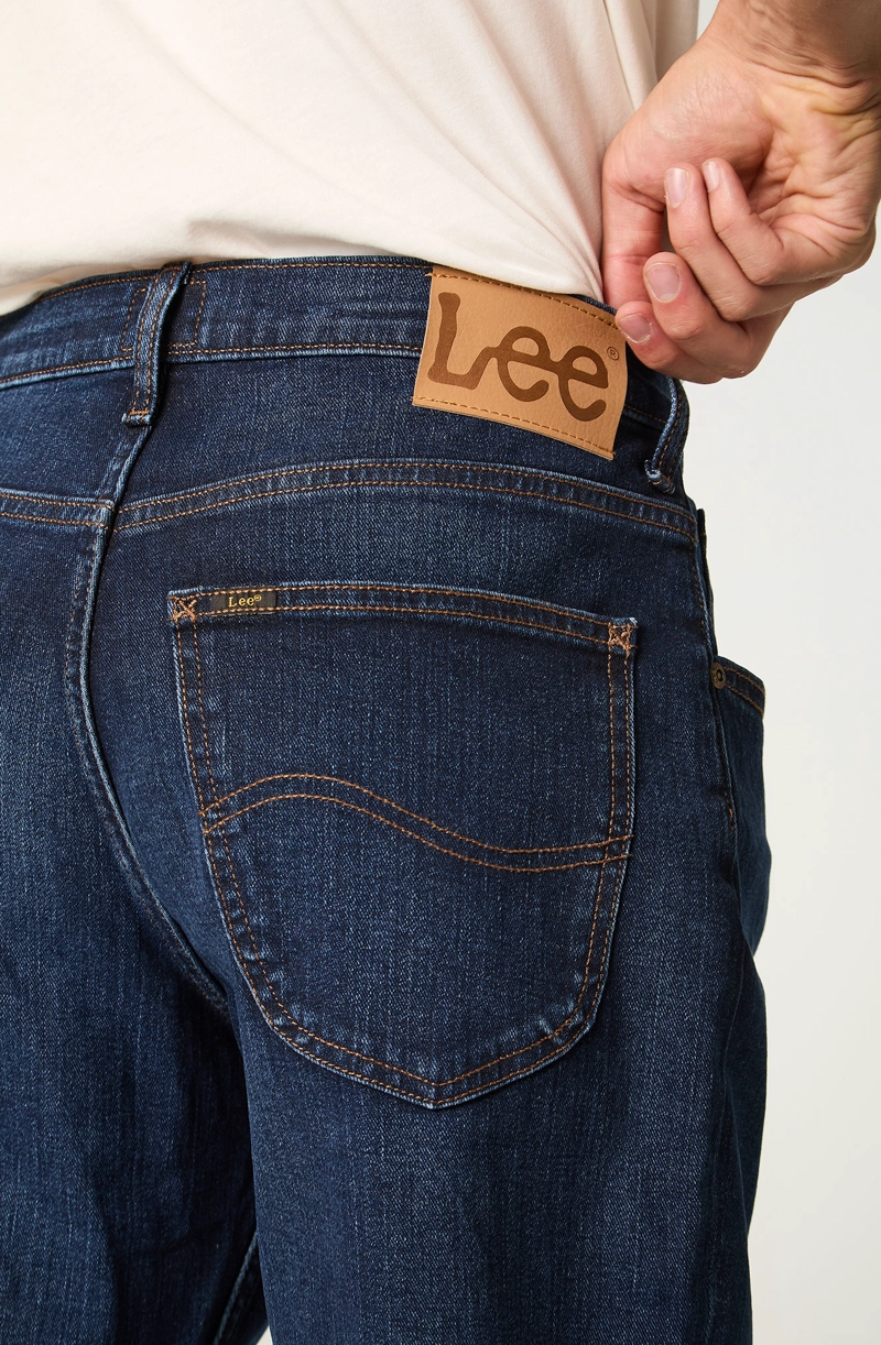 JEANS HOMBRE STRAIGHT TIRO ALTO AZUL BROOKLYN - 4