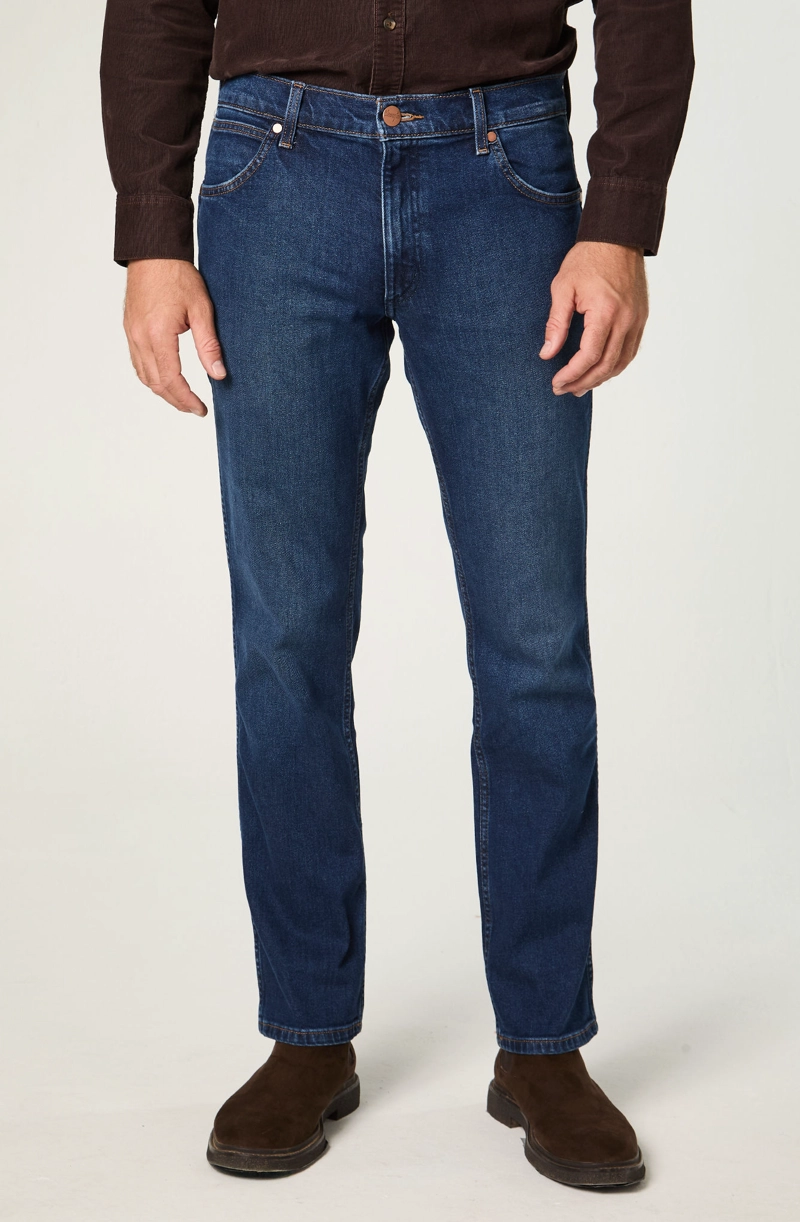 JEANS HOMBRE GREENSBORO STRAIGHT TIRO MEDIO AZUL - 1