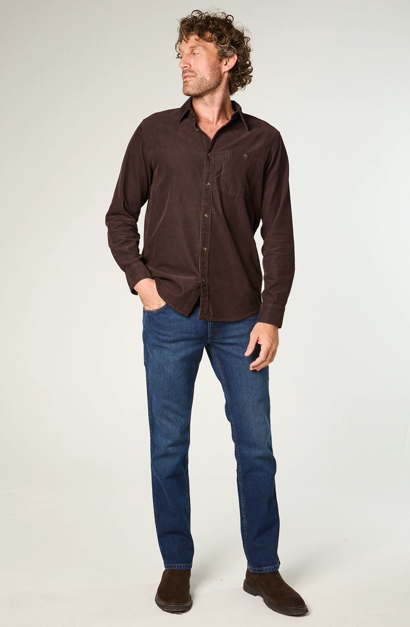 JEANS HOMBRE GREENSBORO STRAIGHT TIRO MEDIO AZUL - 2