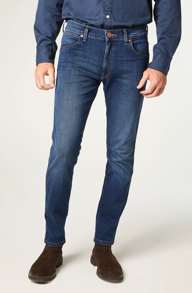 JEANS HOMBRE LARSTON SLIM TIRO MEDIO AZUL - 1